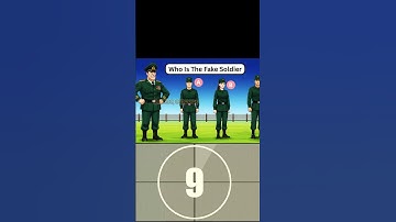 Who Is The Fake Soldier? #shorts #trending  #puzzle #brainteasers #riddle #entertainment