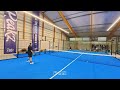 Padel fun mixed levels.