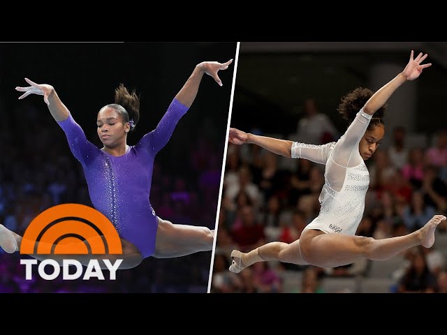 Which gymnasts stand out as possible Team USA athletes in Paris? class=