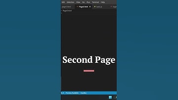 How to switch one page to another page in html  #shorts  #short  #code #html