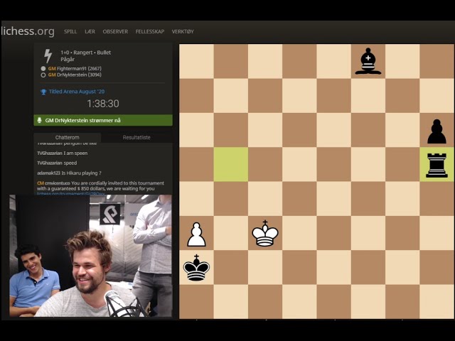 ALIREZA FIROUZJA ON LICHESS TITLED ARENA APRIL 2021, blitz