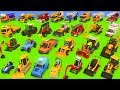 Tractopelle tracteur pelleteuse voiture de police camion de pompier trains jouets pour enfants