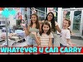 I WILL BUY WHATEVER YOU CAN CARRY AT 5 BELOW CHALLENGE!