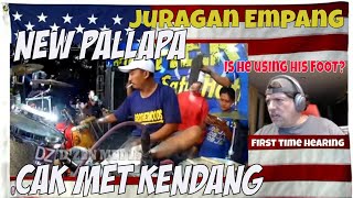 New Pallapa - Cak Met Kendang Full - Juragan Empang - First Time Hearing - REACTION - he can play!