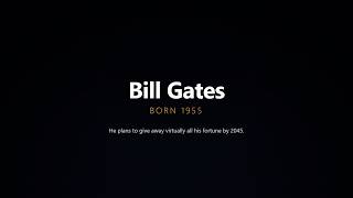 Complete Bill Gates Biography simple animated