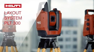 INTRODUCING the Hilti positioning layout system PLT 300