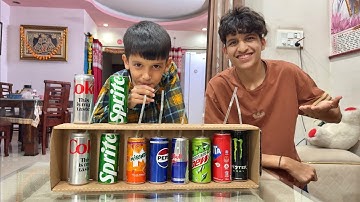 Guess The Drink Challenge 😍