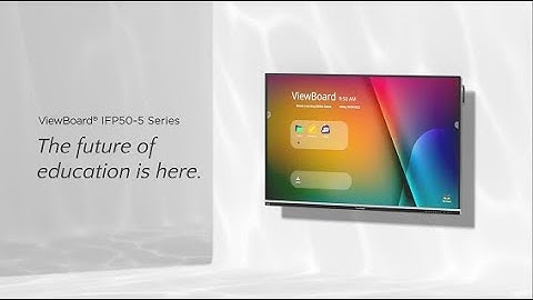 ViewSonic ViewBoard® IFP 50-5 Series