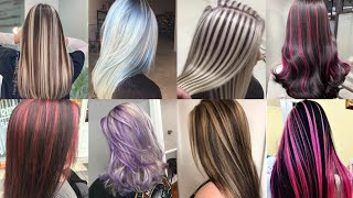 80+outstanding long hair with different colours that will really make you look younger #trending