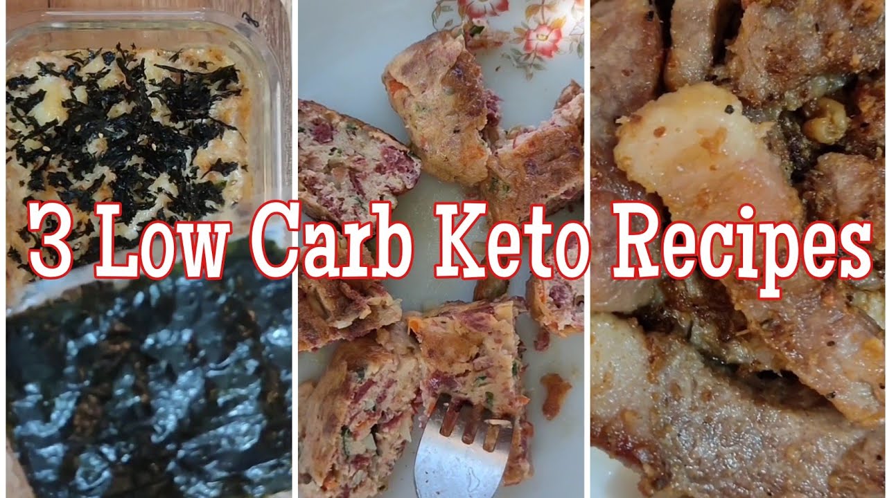 Baked Sushi, New Egg Recipe, Adobong Puti - Low Carb Keto Philippines