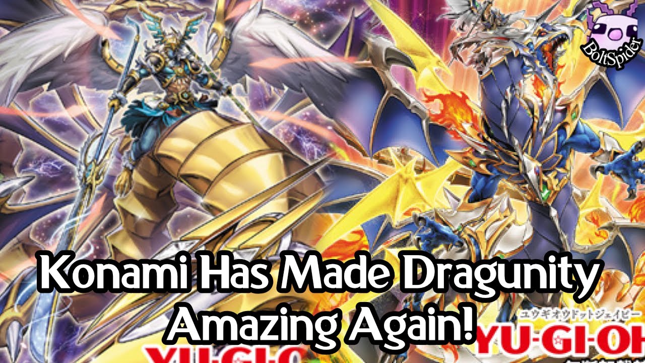 Yu-Gi-Oh! Brand NEW And Powerful Dragunity Support Has Arrived!