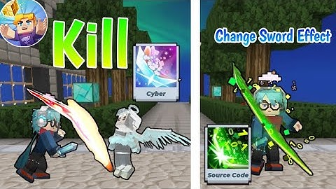 BedWars But Everytime I Kill I Change My Sword Effect Until I Die! [Blockman GO - Adventures]Koto BG