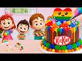 Miniature Rainbow Cake Tutorial 🌈 Beautiful Mini Rainbow Cake Recipe With Chocolate 💖 Yummy Teeny