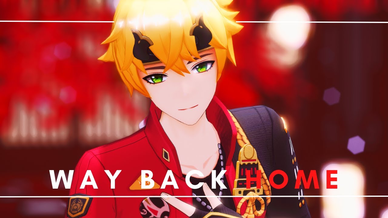 【原神MMD || Genshin Impact MMD 】Way Back Home『Thoma/Ayato』