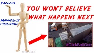 Odyssey parkour tries #Mannequin Challenge