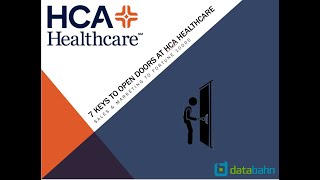 7 Keys to Unlock Doors at HCA Healthcare