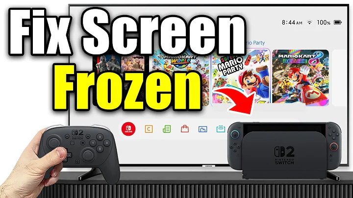 How To Fix Nintendo Switch 2 Screen Frozen or Unresponsive To Touch