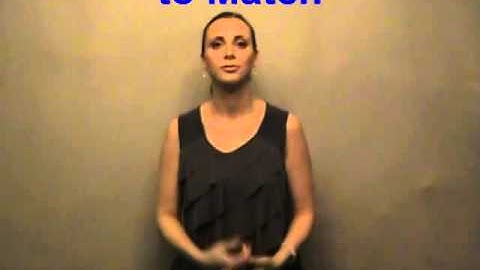 Dr. Wooten Signing Unit 7 Vocabulary