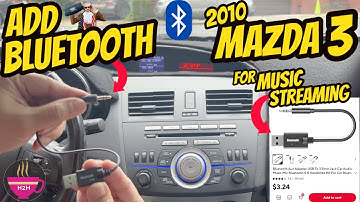 How to: 2010 Mazda 3 Add Bluetooth for Music Streaming (BL 2010-2013 Hatchback) #bluetooth #mazda3