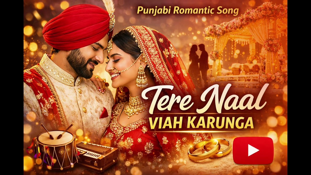 Tere Naal Viah Karunga | Romantic Punjabi Love Song 2026 | Heart Touching Lyrics