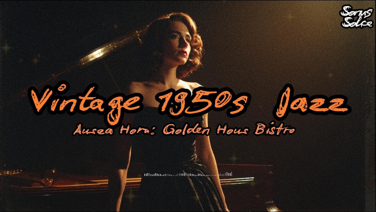 1950s Golden Hour Jazz 🎷 Aurea Hora: Golden Hour Bistro (Full Album) ✨