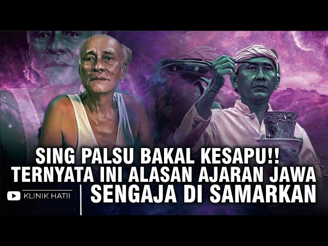 SING PALSU BAKAL KESAPU!! TERNYATA INI ALASAN AJARAN JAWA SENGAJA DI SAMARKAN class=