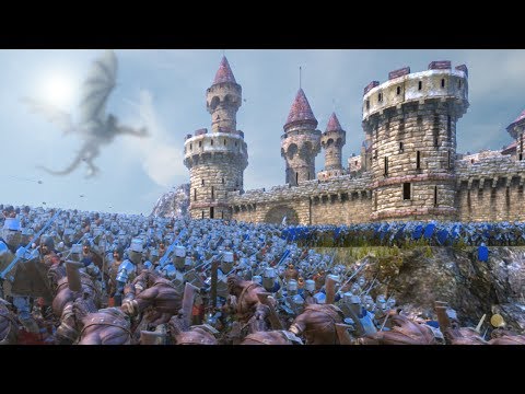 The Battle For Middle Earth - Minas Tirith!!! | Ultimate Epic Battle Simulator HD