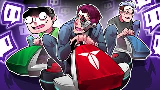 [Terroriser Reupload] Terroriser, Nogla & MiniLadd VS Twitch! (Mario Kart 8 Deluxe Funny Moments)