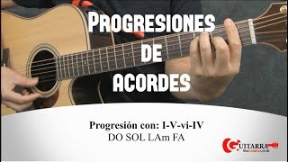 Video thumbnail of "progresiones de acordes para principiantes"