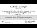 Katharina Eichinger - Properties of diffusion transport maps via creation of log-semiconcavity...