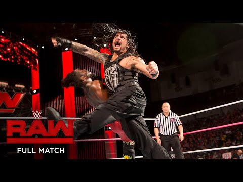 FULL MATCH - Roman Reigns vs. Kofi Kingston: Raw, Oct. 26, 2015