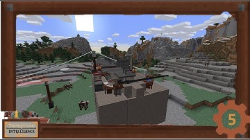 Immersive Intelligence tutorial [Ep 5] artillery howitzer (modded minecraft tutorial)