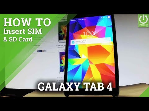 Video: Kā izņemt SD karti no Galaxy Tab 4?
