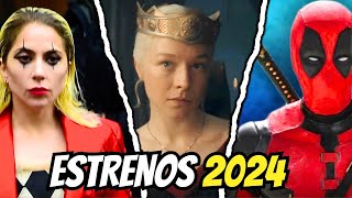 TODOS Los ESTRENOS MAS ESPERADOS del 2024 | PELICULAS SERIES y ANIMES