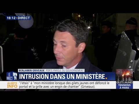 "Ils ont attaqué la maison France" réagit Benjamin Griveaux après l'intrusion dans son ministère