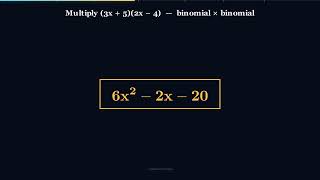Algebra Masterclass | S07E03: Multiplying Polynomials
