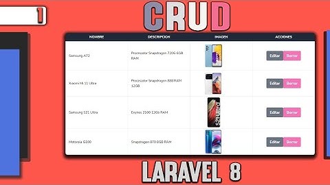 1/4 - Laravel - CRUD con imágenes