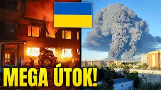 Největší raketový útok na Kyjev od začátku války!