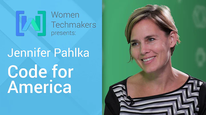 Women Techmakers presents Jennifer Pahlka intervie...