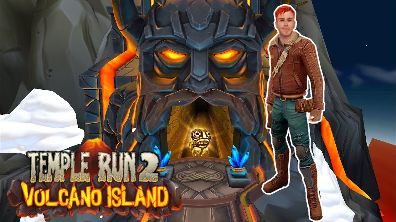 Guy Dangerous Aviator  Run in Volcano Iceland Temple Run 2 YaHruDv