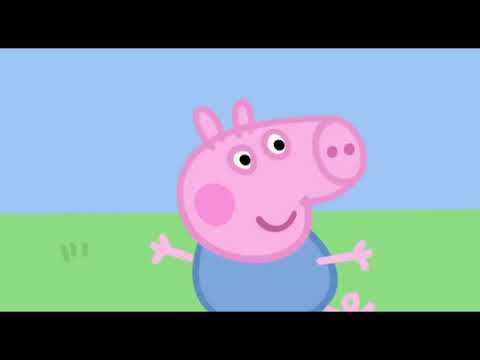 Learn Russian with Peppa Pig (subtitles RUS - ENG) - Russisch lernen mit Peppa Pig.  S01 E01 Лужи