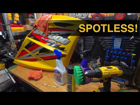 Cleaning Heavily Stained Snowmobile Plastics - EFFORTLESS!
