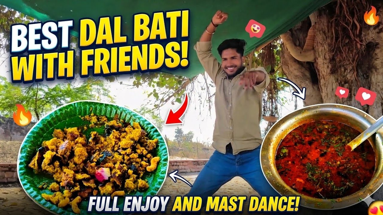 Dal Bati Adventure With Friends 🍲 | Kelkhoyra Mahadev Temple Trip Gone Wrong? 😂