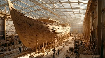 Amazing Wood Industry Process – Logging, Heavy Transport, Sawmill Operations, & Viking Shipbuilding