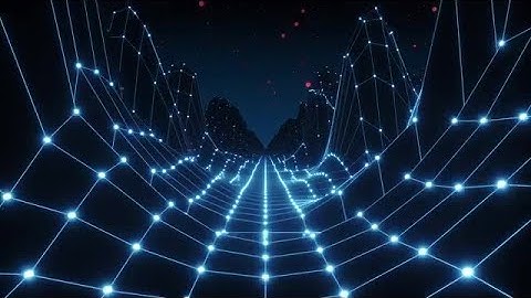 Retro Futuristic Space Stock Motion Graphics