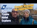 DFDS Ferry Transfer to Amsterdam then Trams our HOTEL and Explore