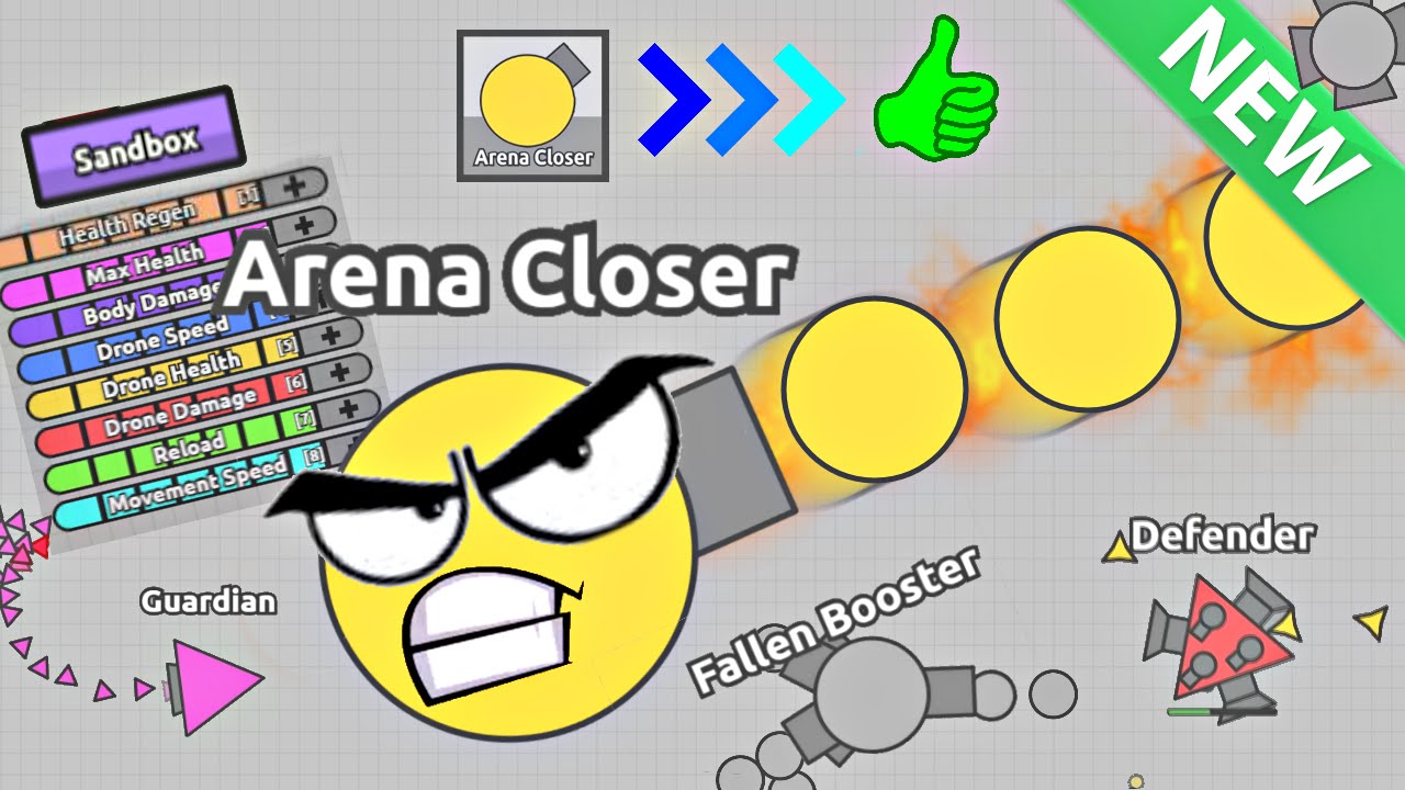 I AM 5 ARENA CLOSERS!! GOD MODE VS BOSSES! New Sandbox Mode Update