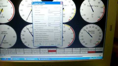 Megasquirt MS3 injector test mode