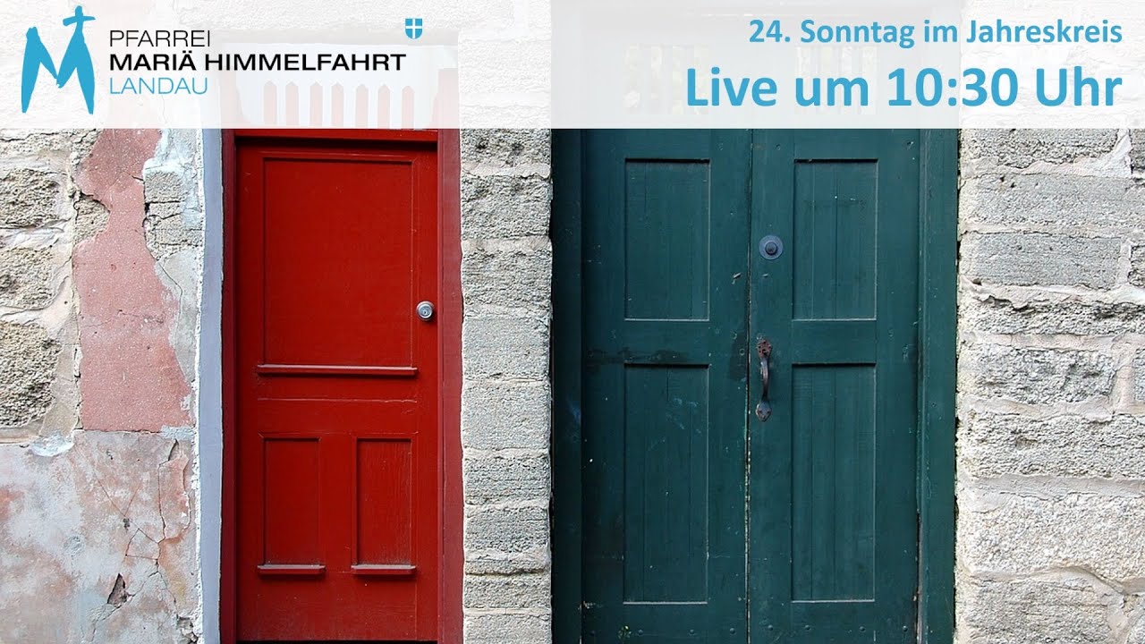 Gottesdienst am 24. Sonntag im Jahreskreis - YouTube