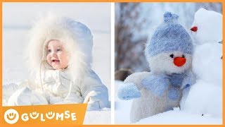 İlk Defa Kar Gören Çocukların Komik Halleri Komik Bebekler 2019 Ülümse